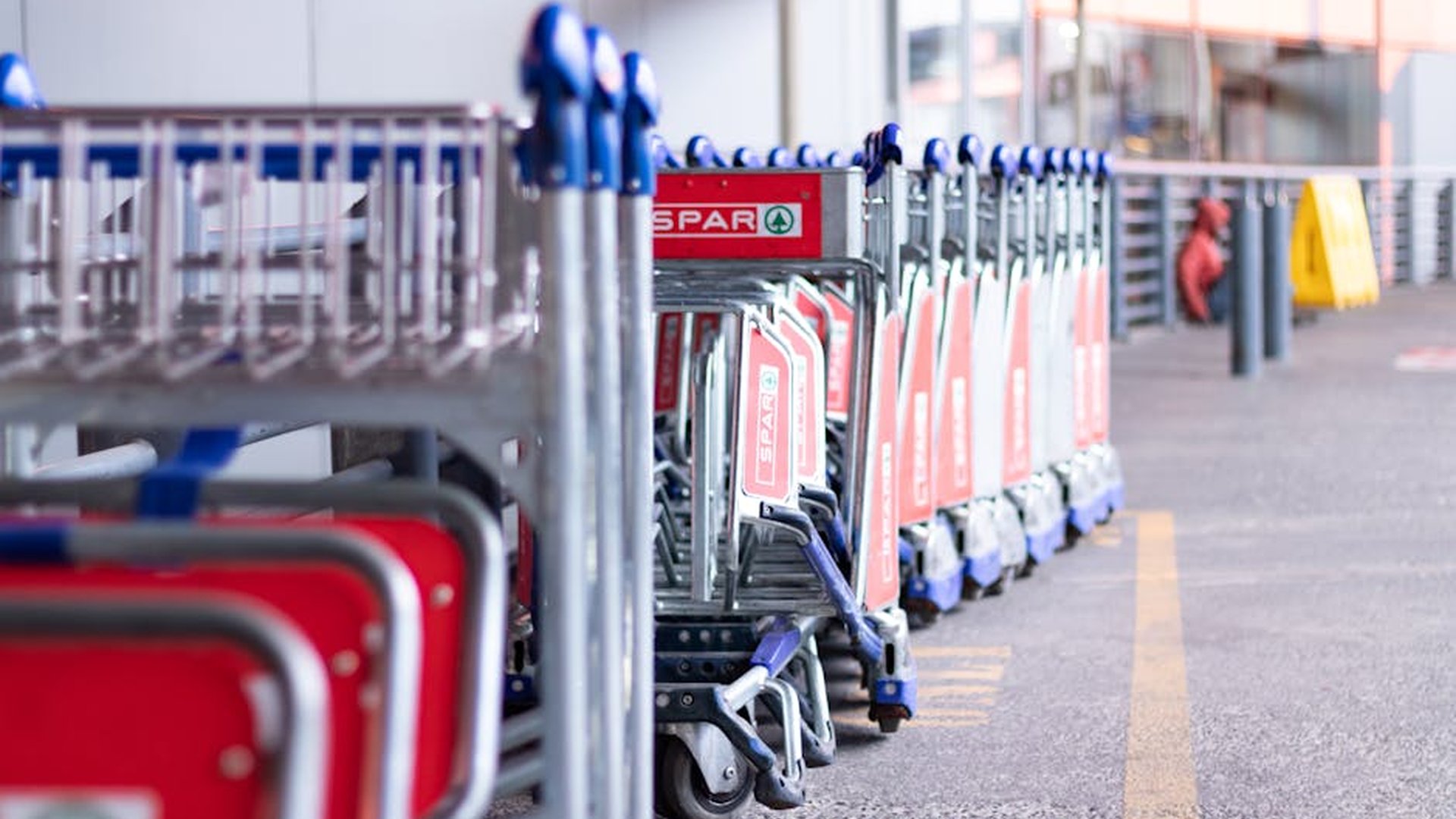 Sammelbestellung Supermarkt Einkaufswagen Prepaid-